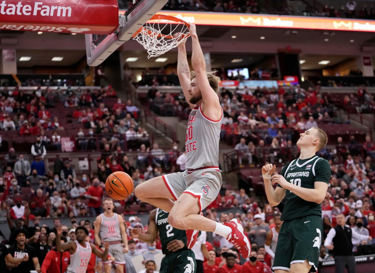 Ohio State gets back on track, knocks off Michigan State at home