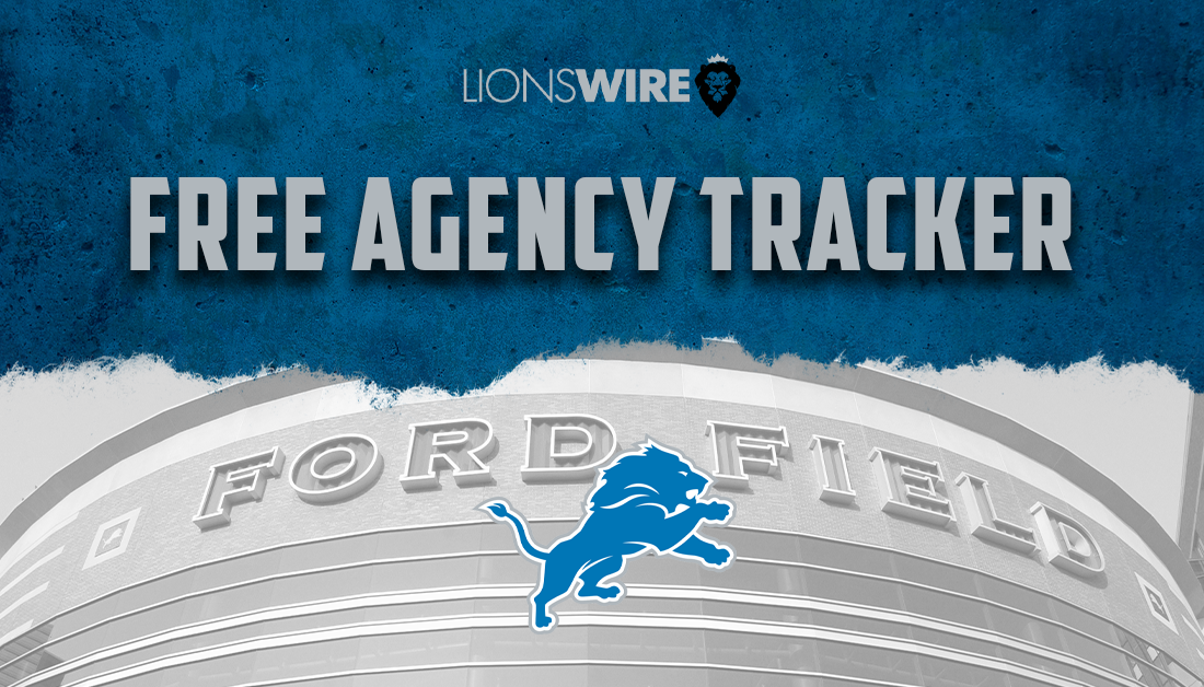 Detroit Lions 2022 NFL free agency tracker