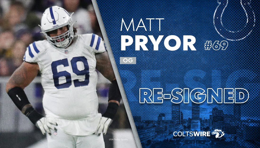 Matt Pryor’s new contract with Colts worth up to $6 million