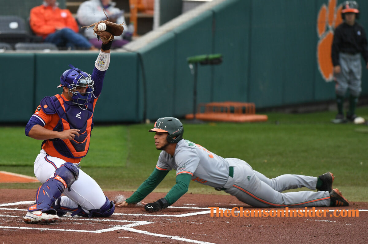 No. 15 Clemson too little, too late in 11-4 loss to Hurricanes