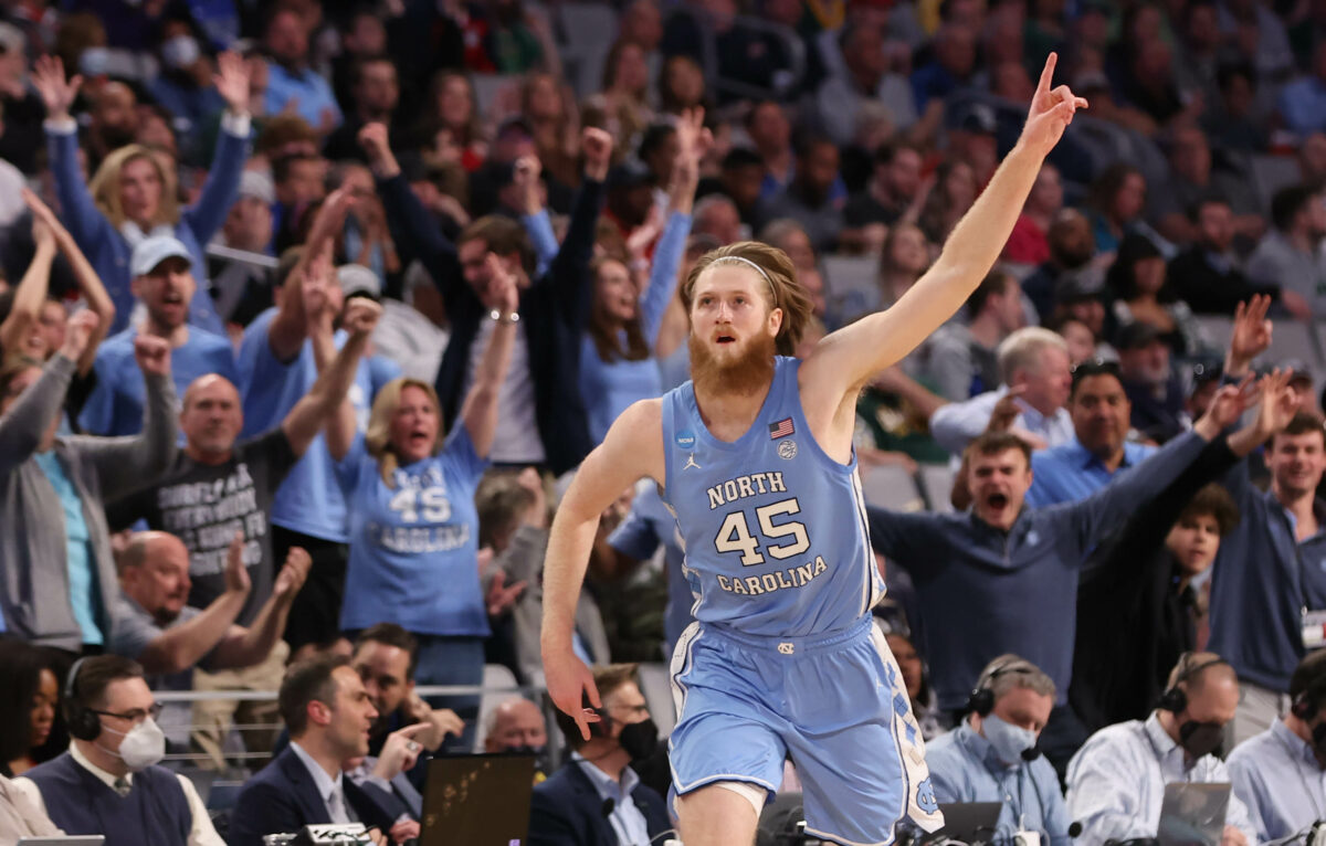 UNC’s Brady Manek was tossed for a ridiculous flagrant foul and CBB fans everywhere were furious