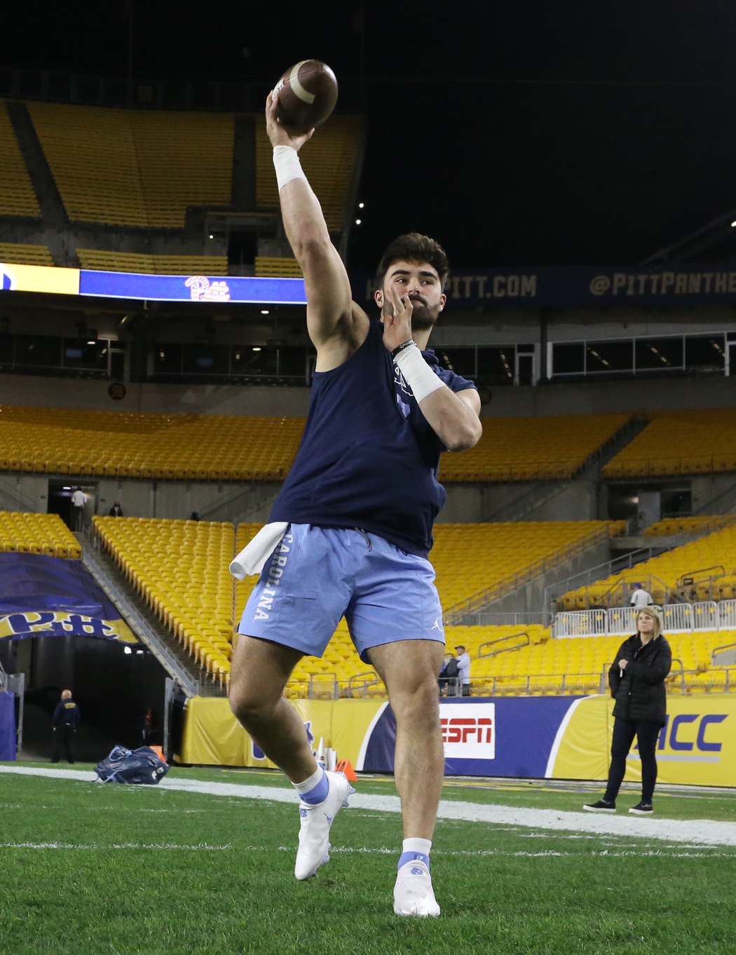 Eagles’ QB coach to get an up-close look at San Howell during UNC pro day