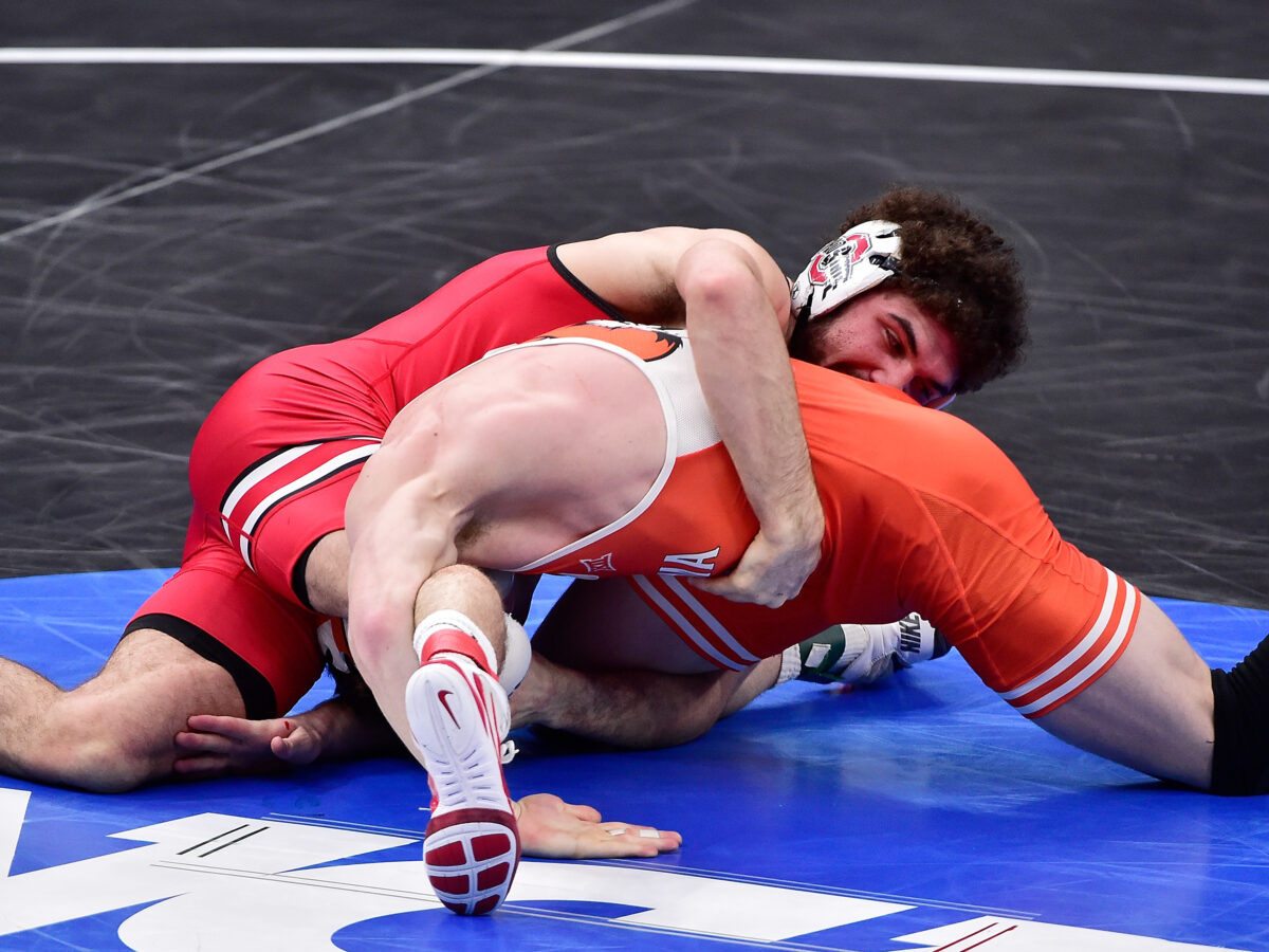 Ohio State’s Sammy Sasso finishes as runner-up in Big Ten wrestling final