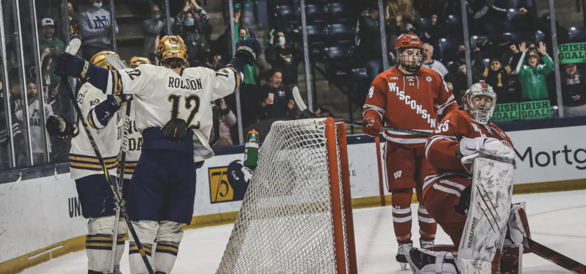 Big Ten Hockey Tournament: Notre Dame moves past Wisconsin