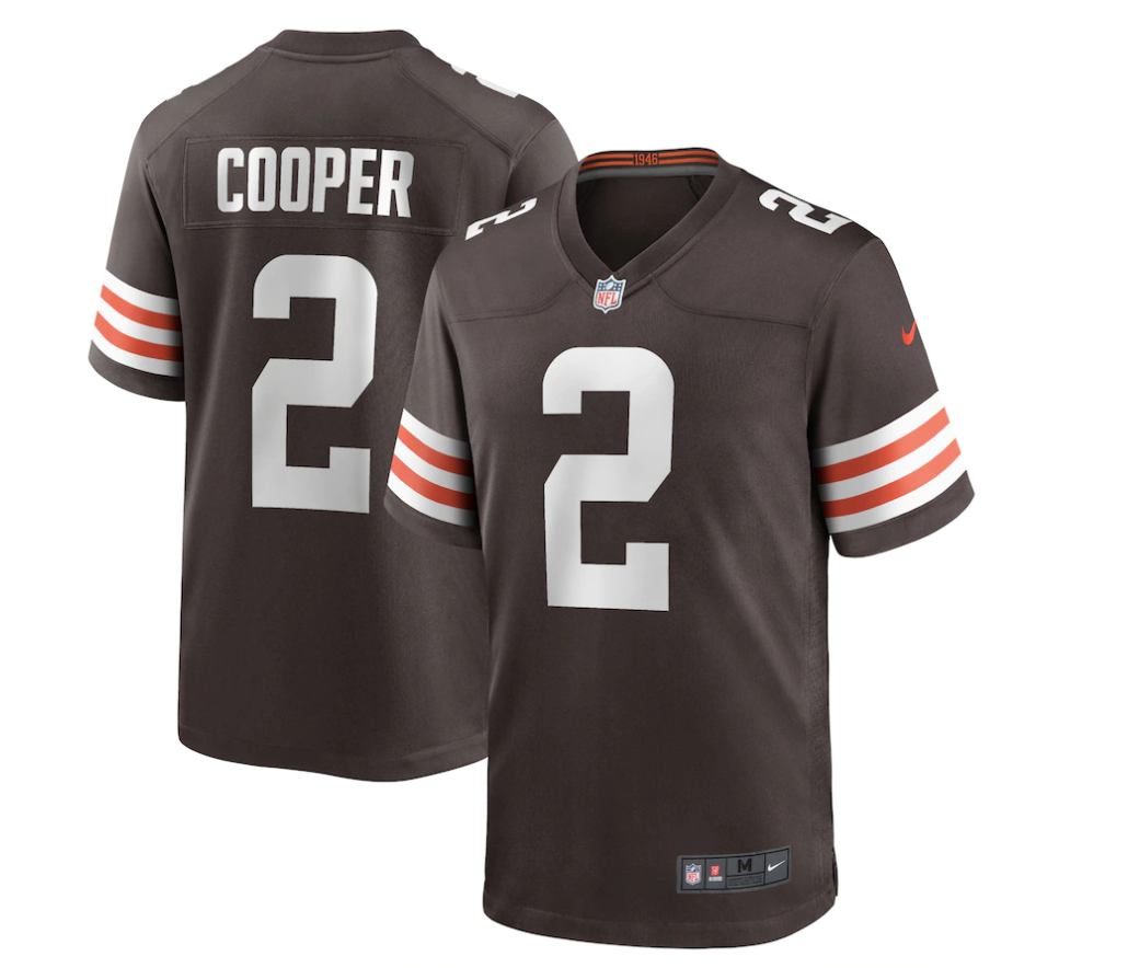 Amari Cooper Browns jersey, get your official Amari Cooper Cleveland Browns gear now