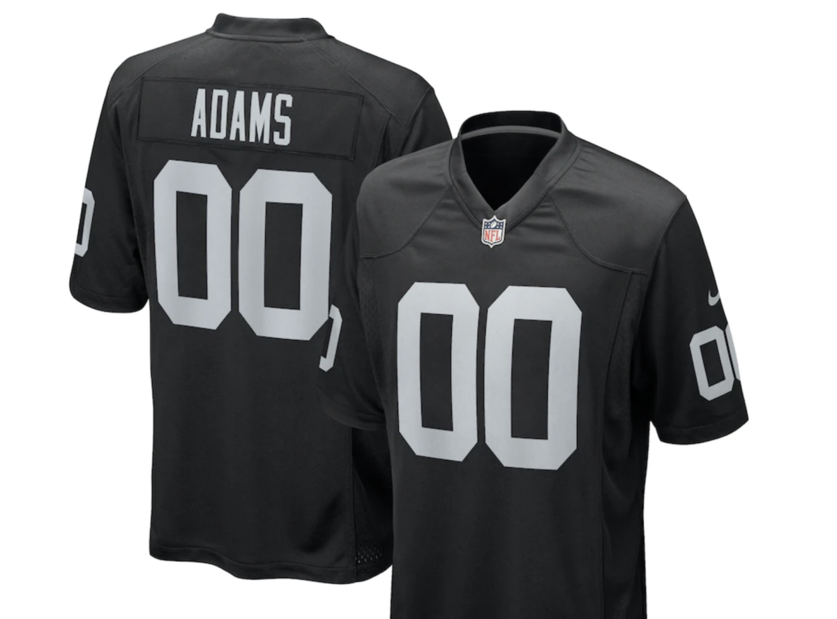 Devante Adams and Chandler Jones Las Vegas Raiders jerseys, get your official Raiders gear now