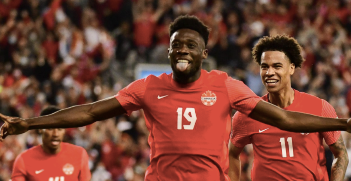 Alphonso Davies cried watching Canada’s men’s team qualify for its first World Cup in decades