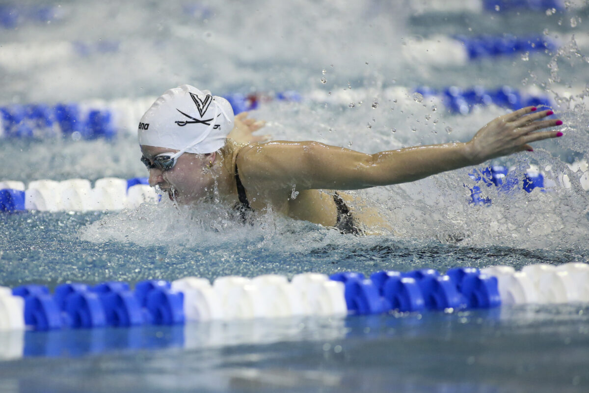 Kate Douglass has historic meet as Virginia repeats as NCAA Swimming and Diving champs