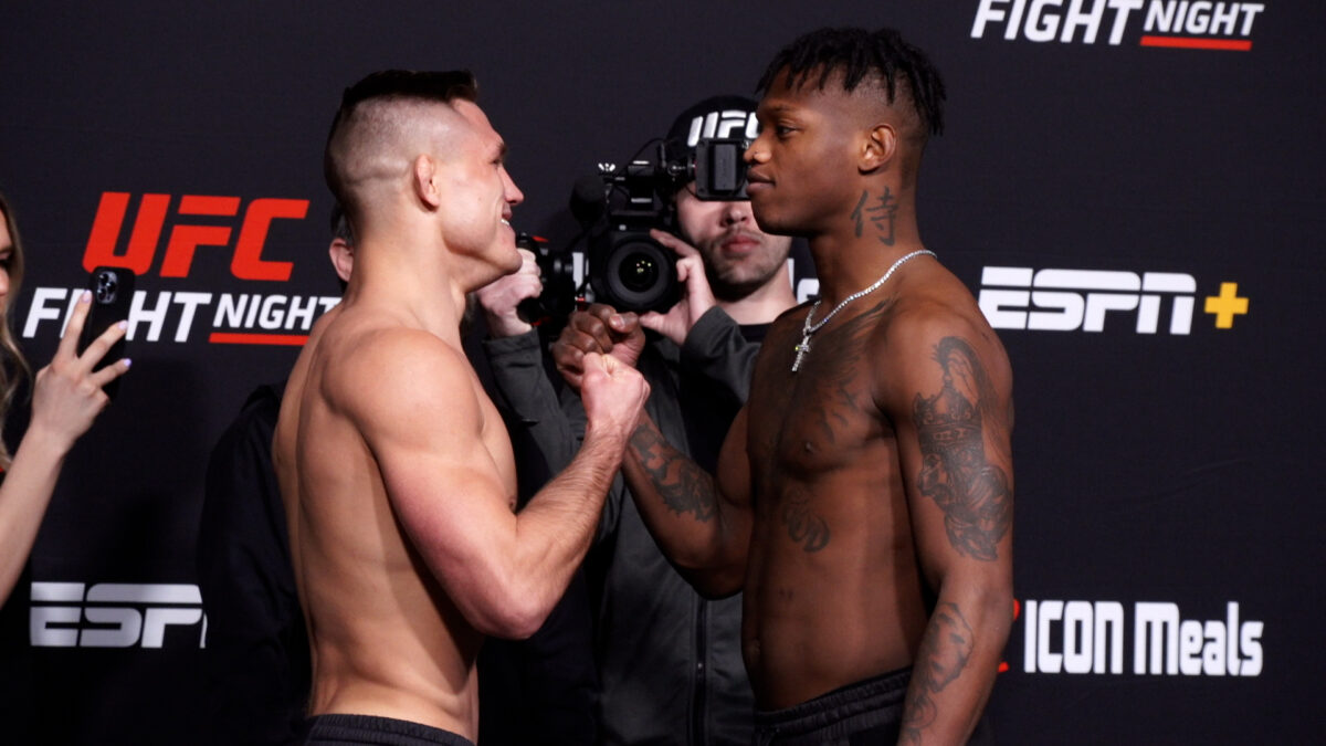 Video: UFC Fight Night 203 weigh-in and faceoff highlights