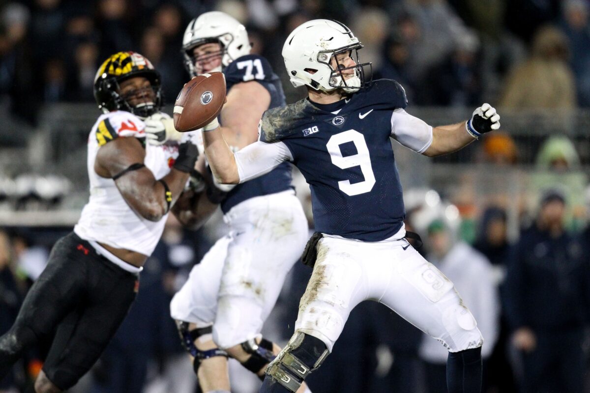 LOOK: Trace McSorley makes return visit to Penn State