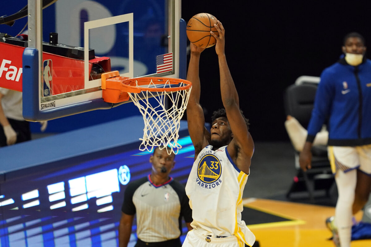 Injury Report: Warriors’ James Wiseman (knee) to miss remainder of 2021-22 season