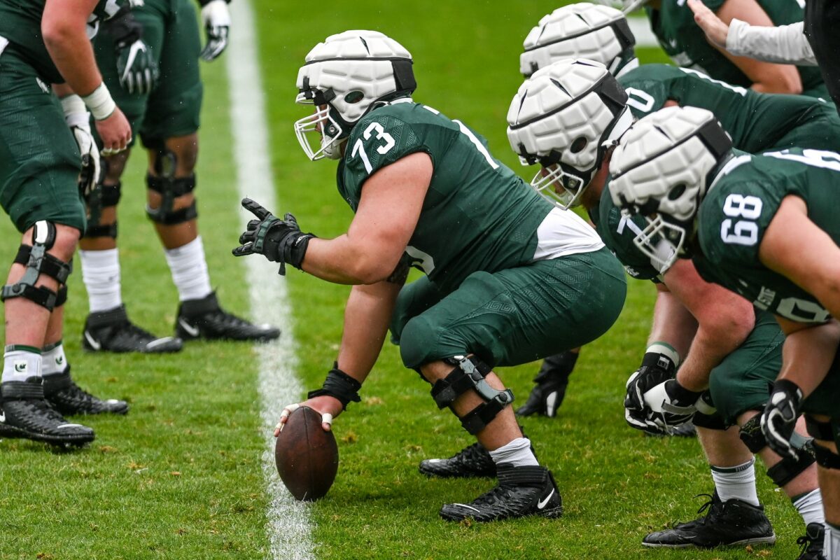 Former Michigan State OL Jacob Isaia transfers to Fresno State