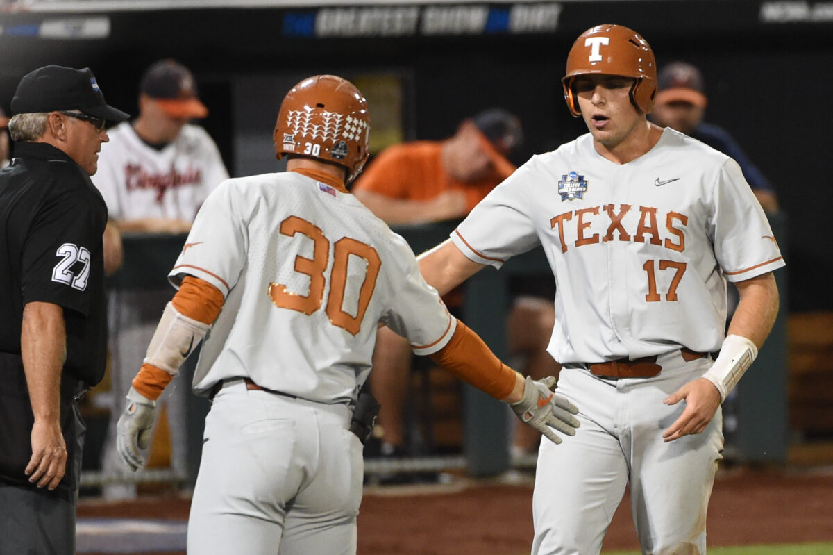 No. 2 Texas avoids sweep with a run-rule win over No. 16 Texas Tech