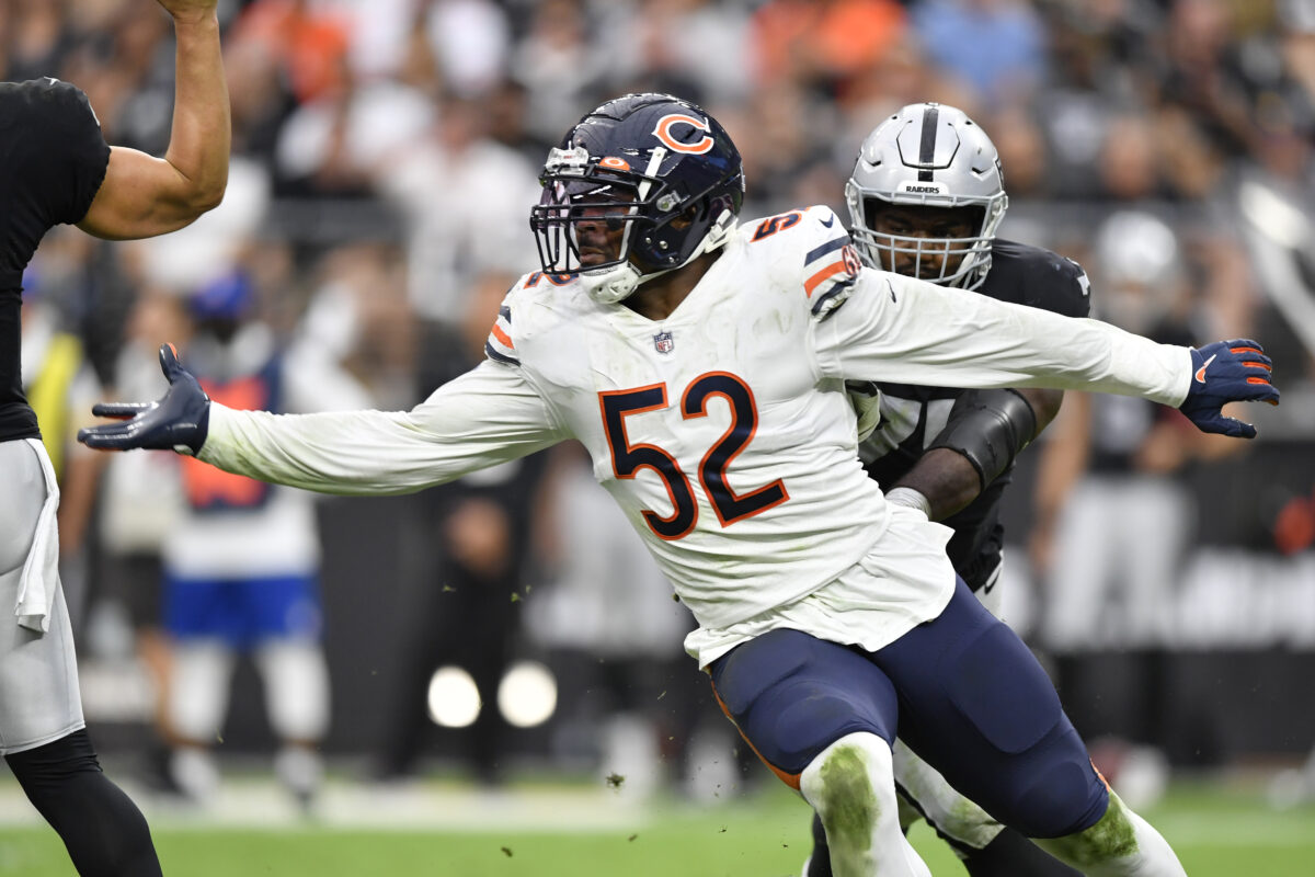 Grading the Bears’ trade of pass rusher Khalil Mack