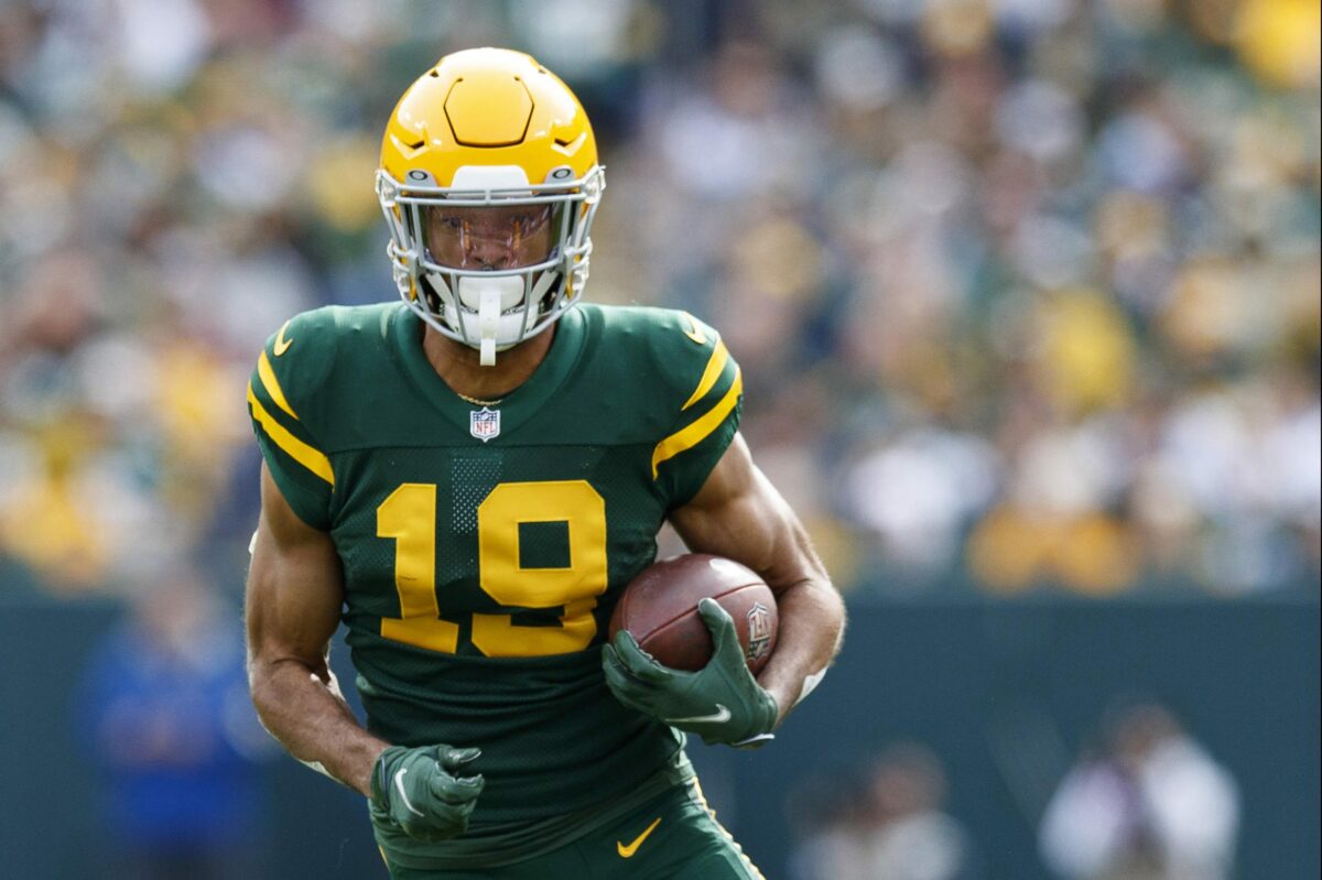 Packers losing WR Equanimeous St. Brown to Chicago Bears