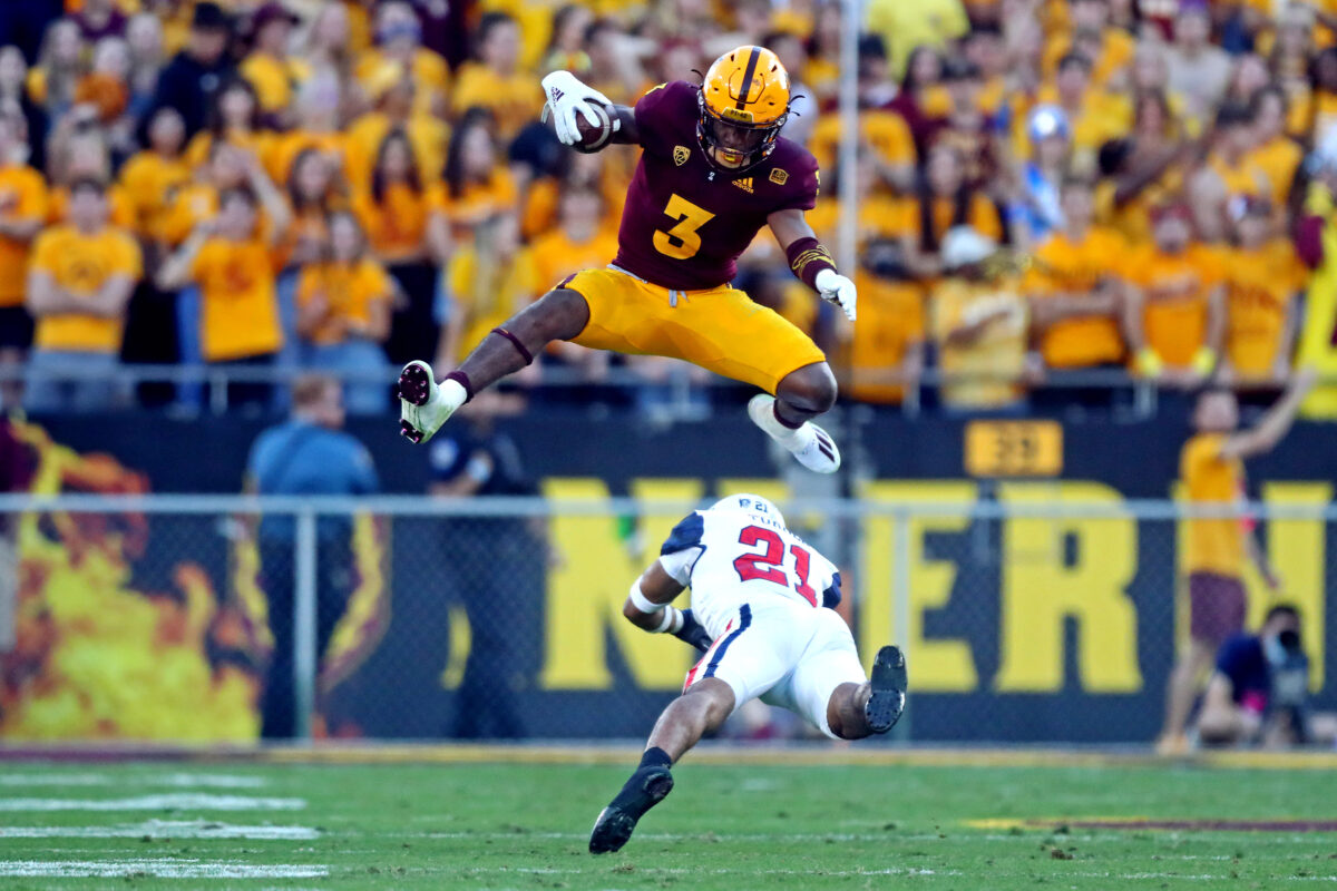 Chiefs met with Arizona State RB Rachaad White at combine