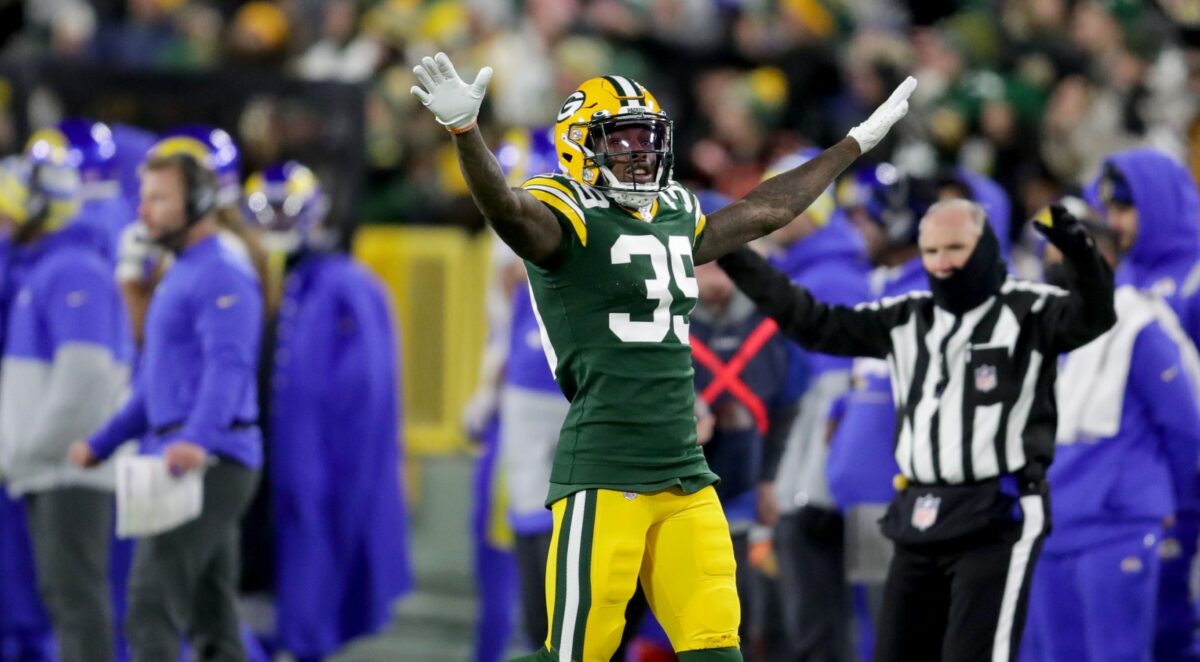 Packers free agent CB Chandon Sullivan to visit Vikings