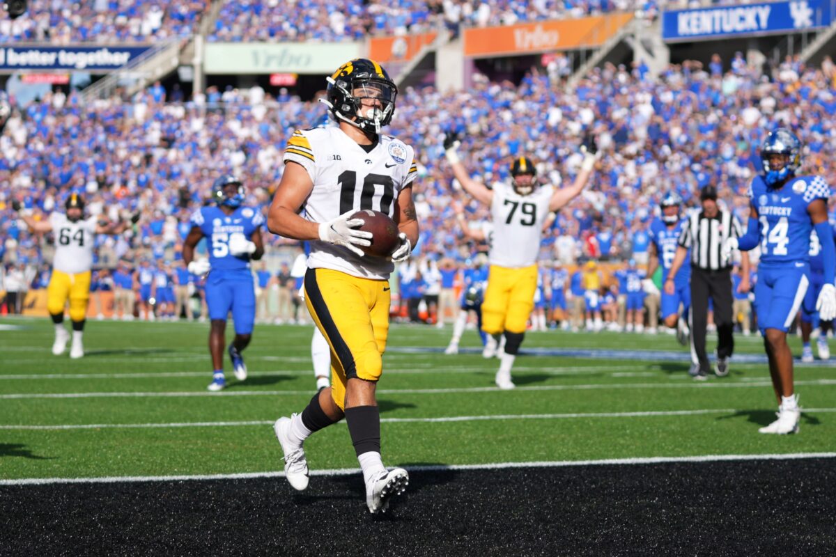 Iowa Hawkeyes wide receiver Arland Bruce IV confident as he enters second season