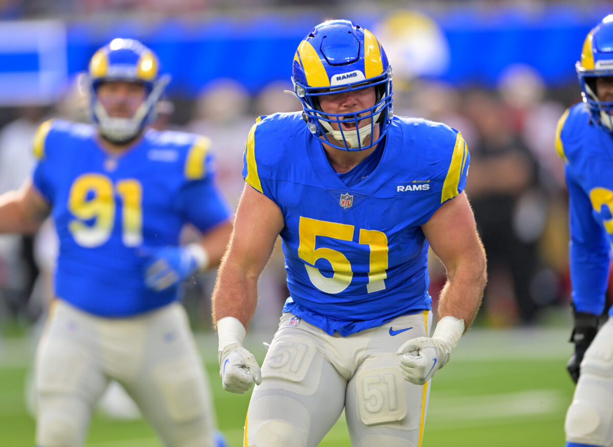 Rams will not tender Troy Reeder as restricted free agent