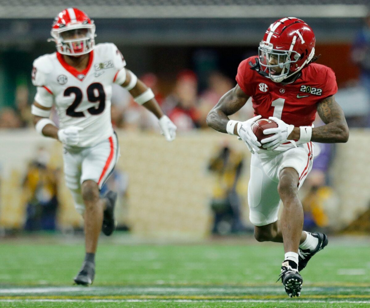 Alabama’s Jameson Williams would give post-Tyreek Hill Chiefs new life