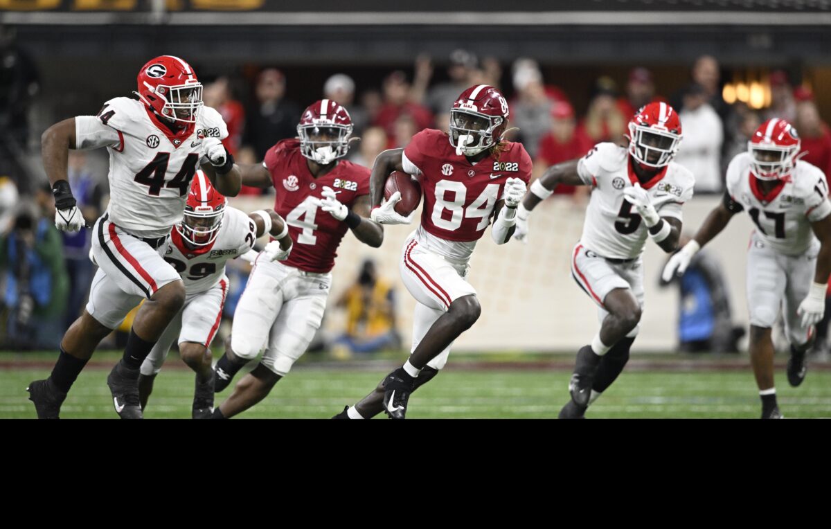Spring Preview: Looking at the Alabama WR depth chart