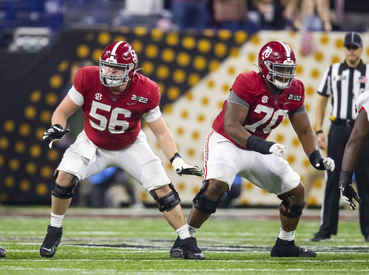 Projected Alabama’s starting offensive line at the start of spring practice