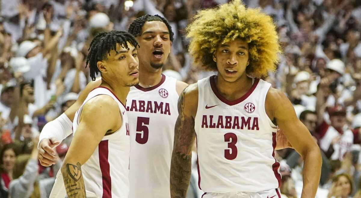 Alabama to open NCAA Tournament with challenging opponent, projection shows