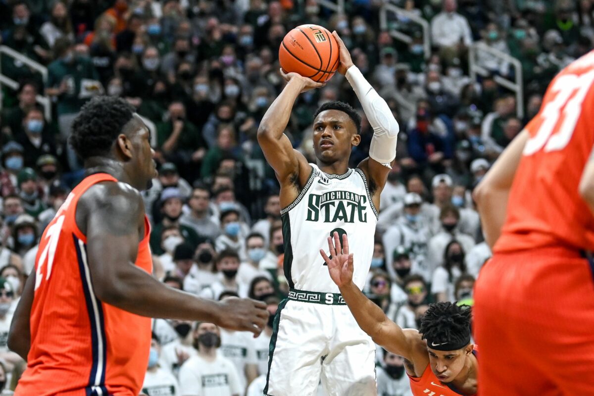 Michigan State basketball listed as underdog vs. Ohio State on Thursday