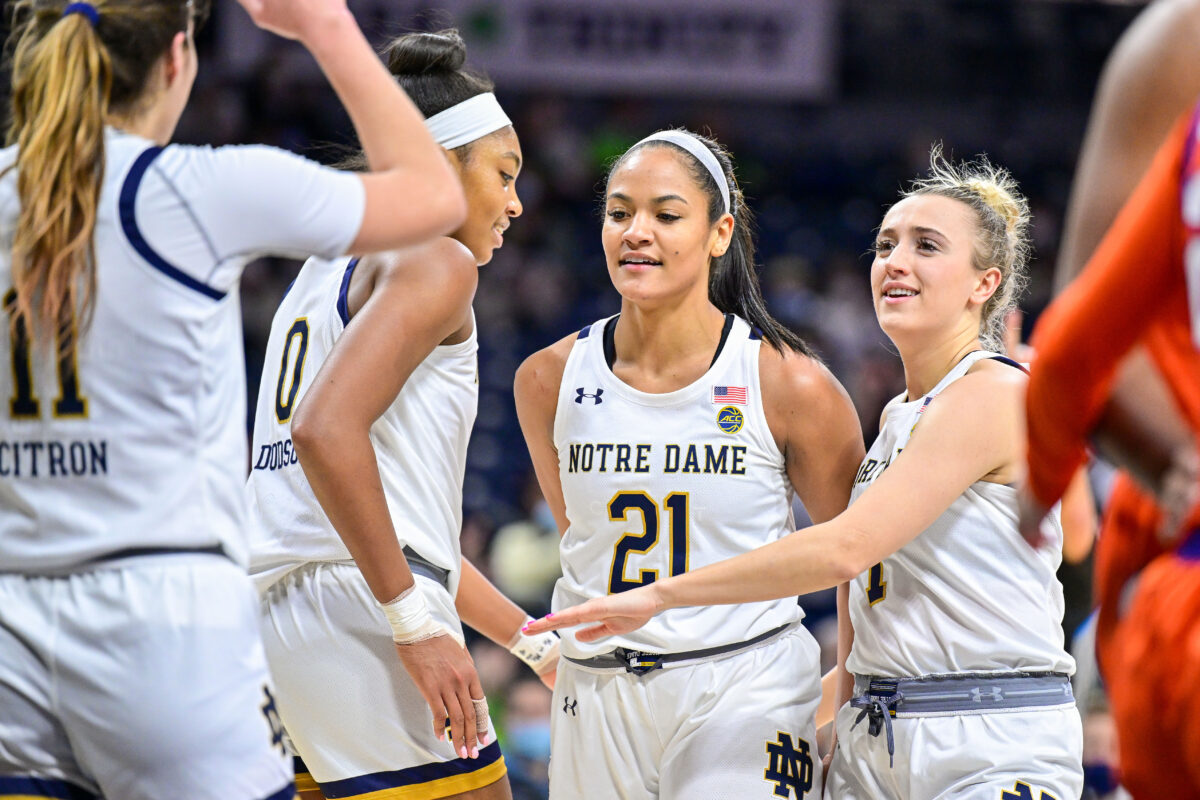 Notre Dame to face Massachusetts in first round of NCAA Tournament