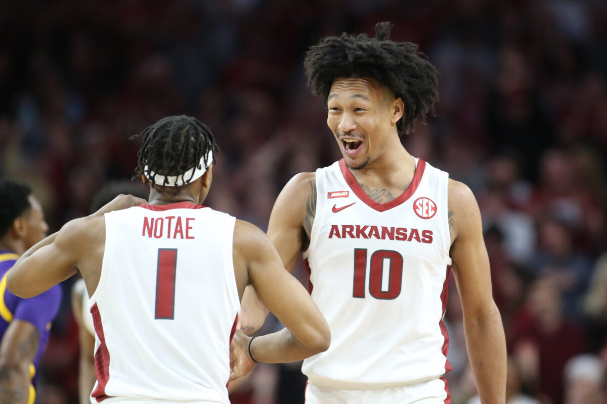 Clutch time: Notae lifts Arkansas to win in final seconds over LSU