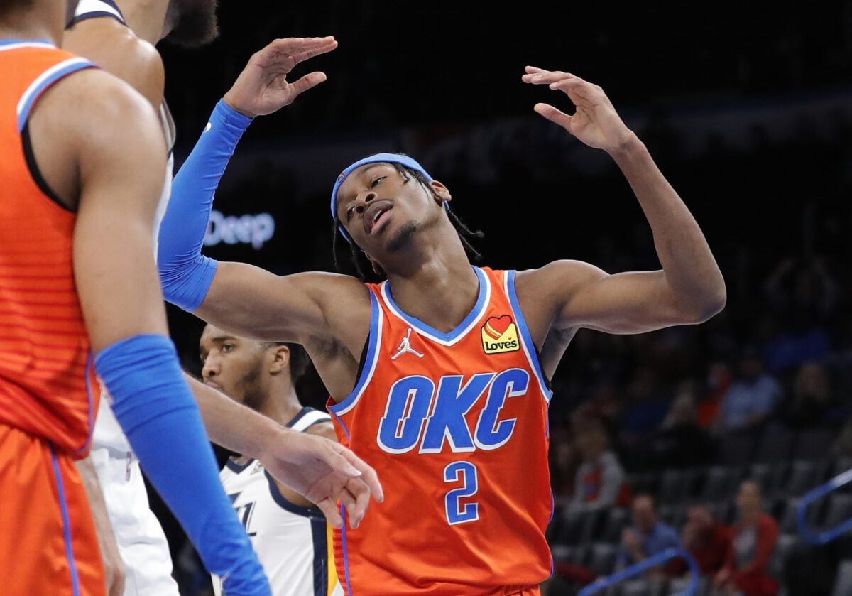 OKC Thunder player grades: SGA scores another efficient 30-point game in 116-103 loss to Jazz