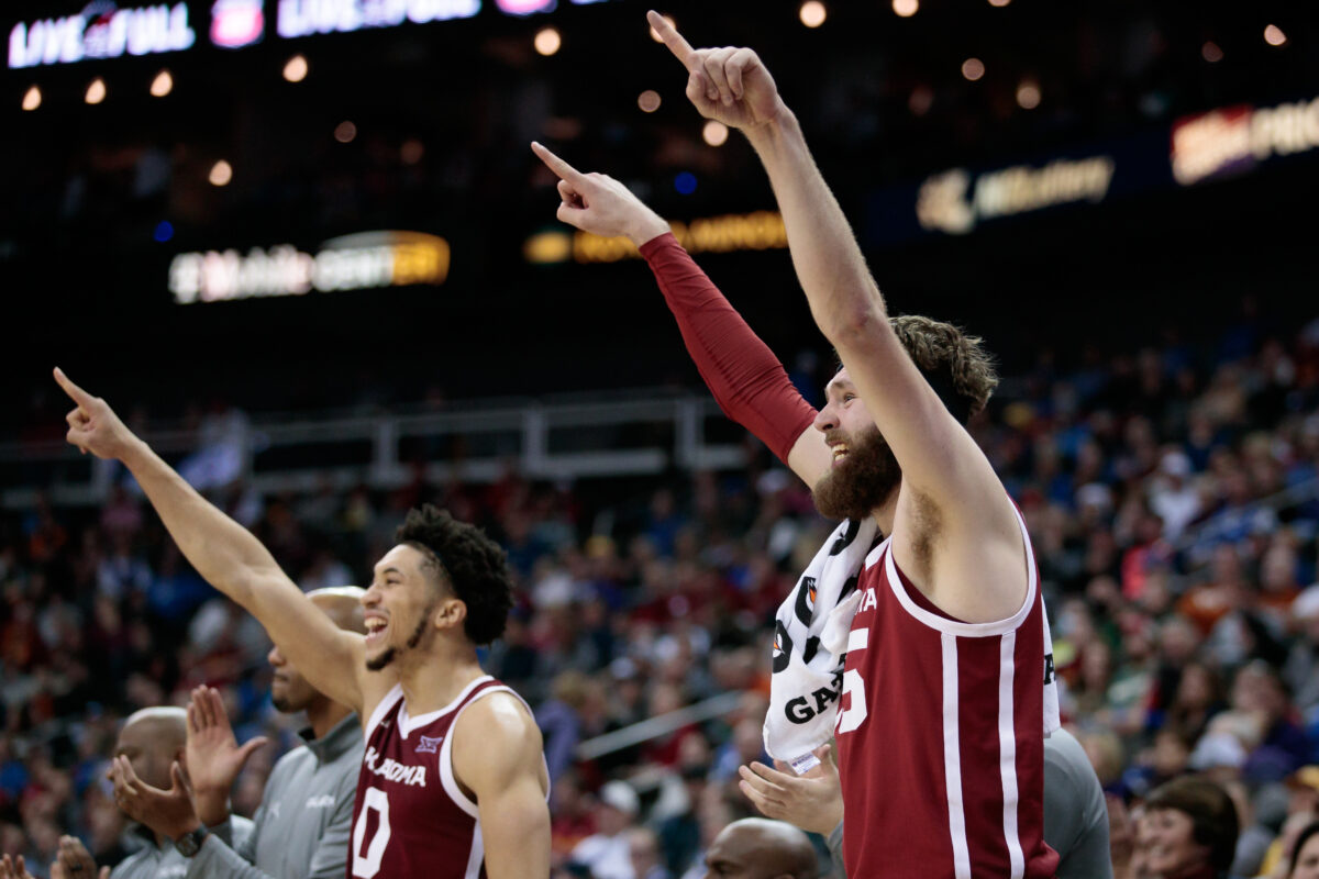 Social media reacts to Oklahoma’s 72-67 win over No. 3 Baylor in the Big 12 tournament