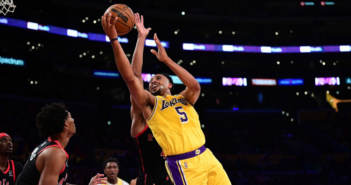 Update on Lakers guard Talen Horton Tucker’s status vs Raptors