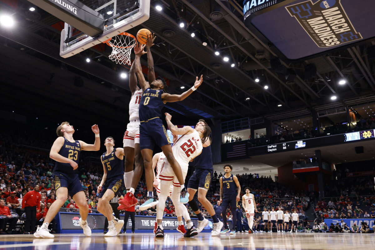 College basketball world reacts to Notre Dame-Rutgers 2 OT thriller
