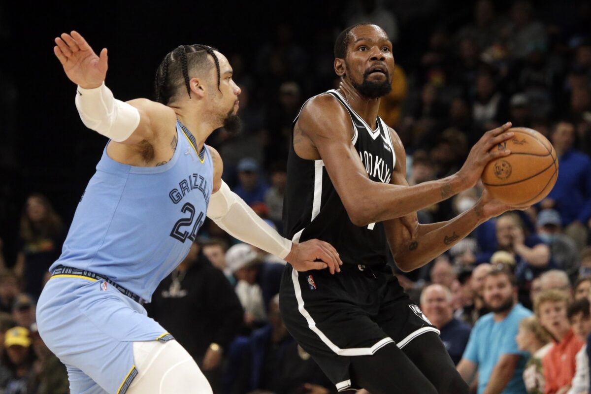 Brooklyn Nets player grades: Durant, Irving score 78 vs. Grizzlies