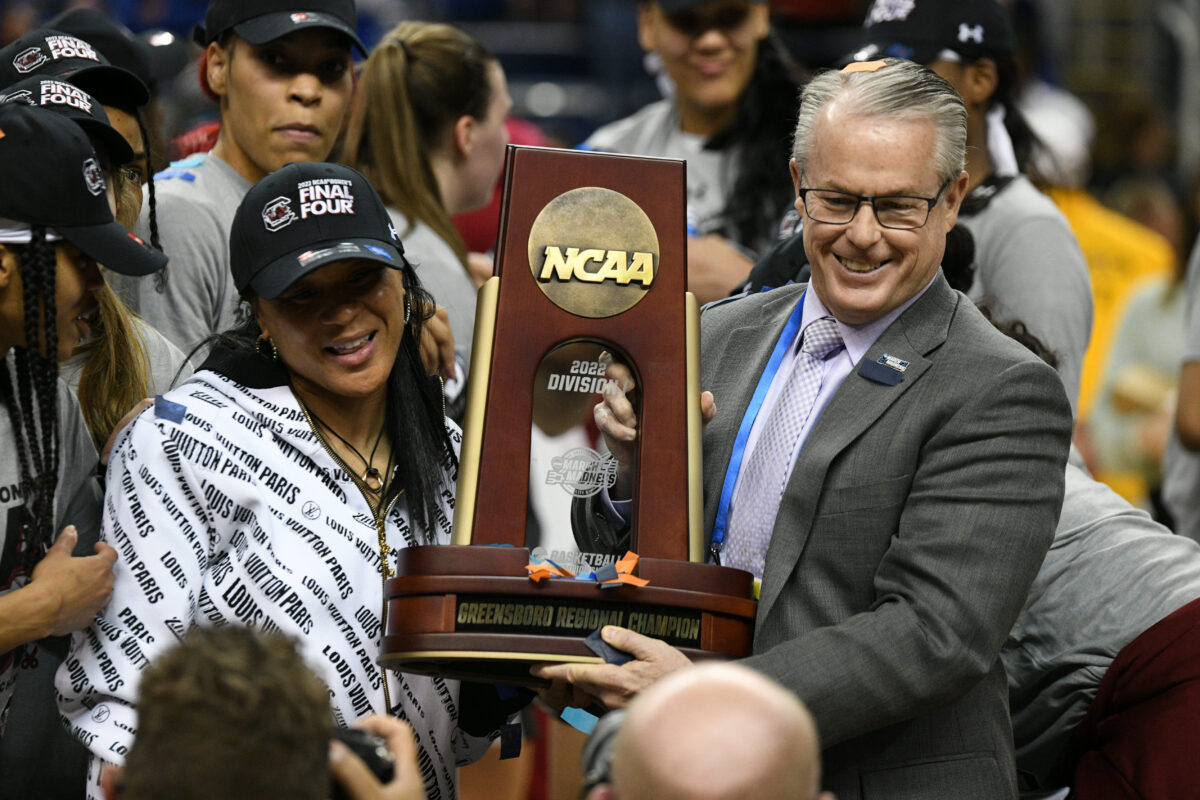 Dawn Staley, Aliyah Boston take home Coach of the Year and Player of the Year ahead of Friday’s Final Four