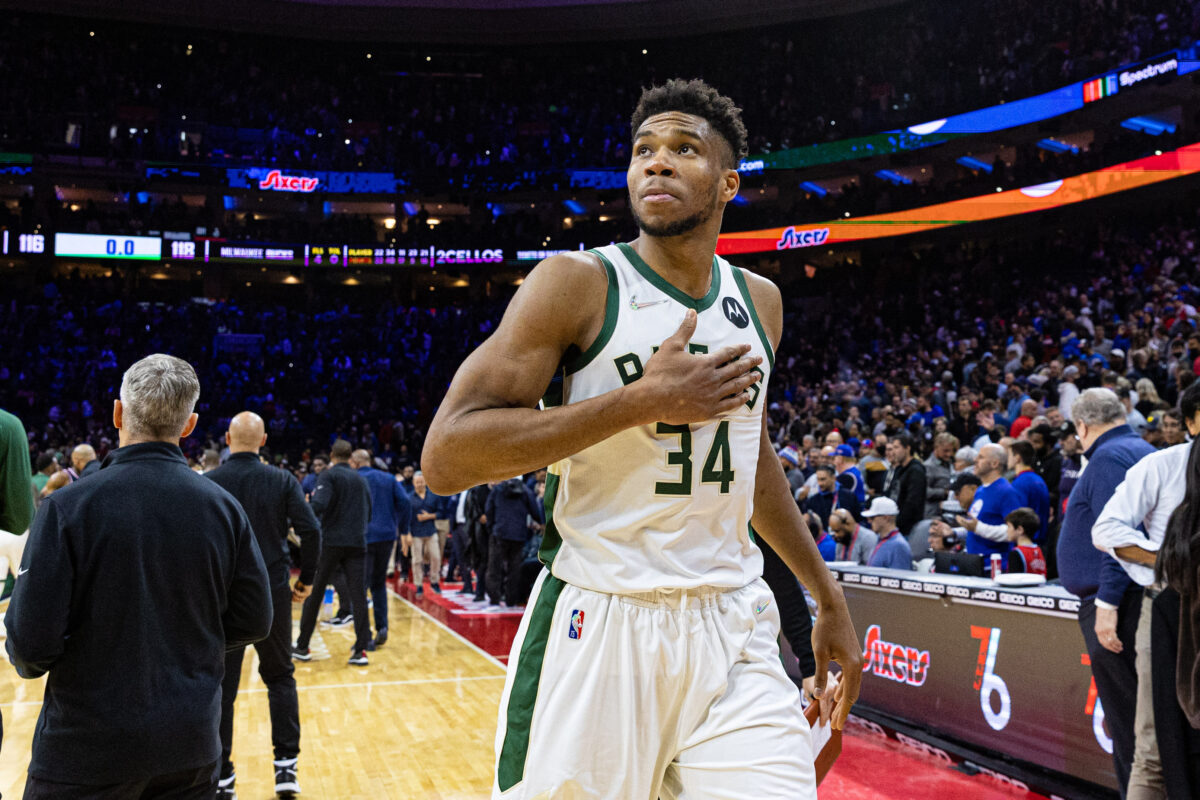 Giannis Antetokounmpo just served everyone a reminder that he’s in the MVP conversation, too