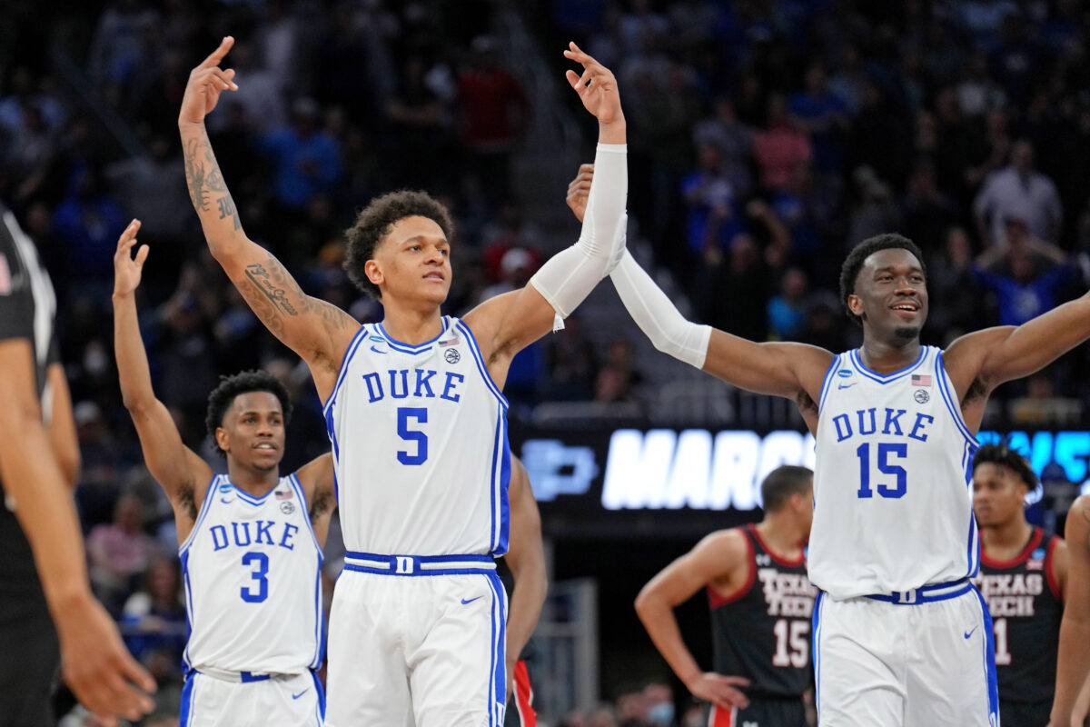 Paolo Banchero wisely declines to say if he’d rather play UNC or Saint Peter’s in the Final Four after Duke advances
