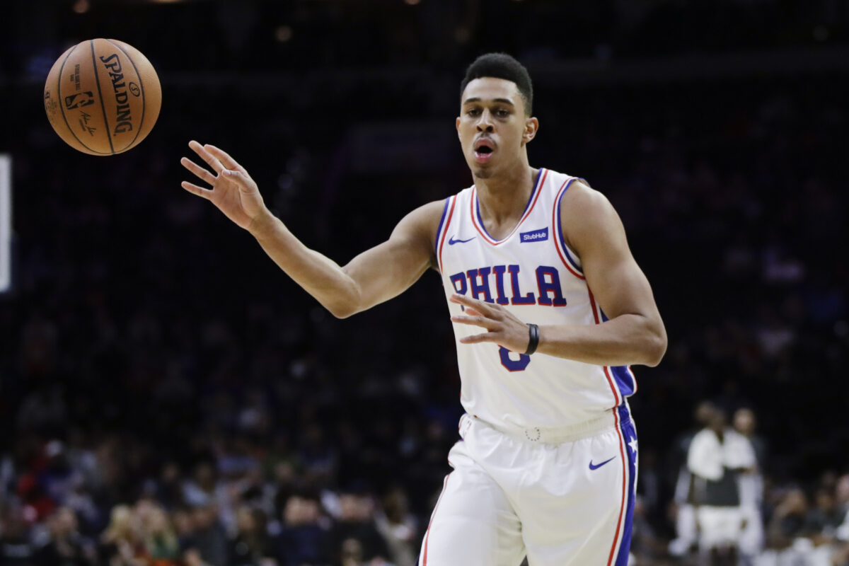 Ex-Sixers first round pick Zhaire Smith gives update on his whereabouts