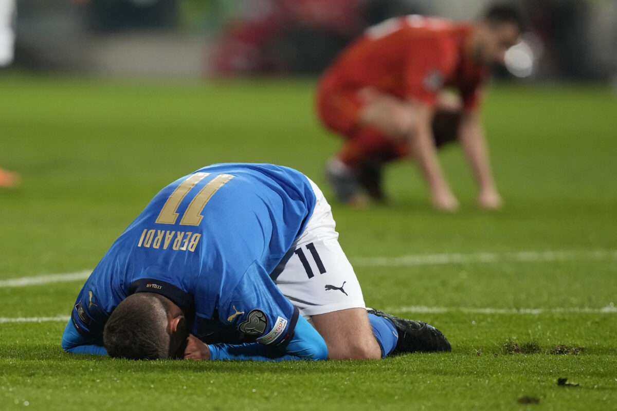 Italy failed to qualify for the World Cup AGAIN and the sports world was stunned