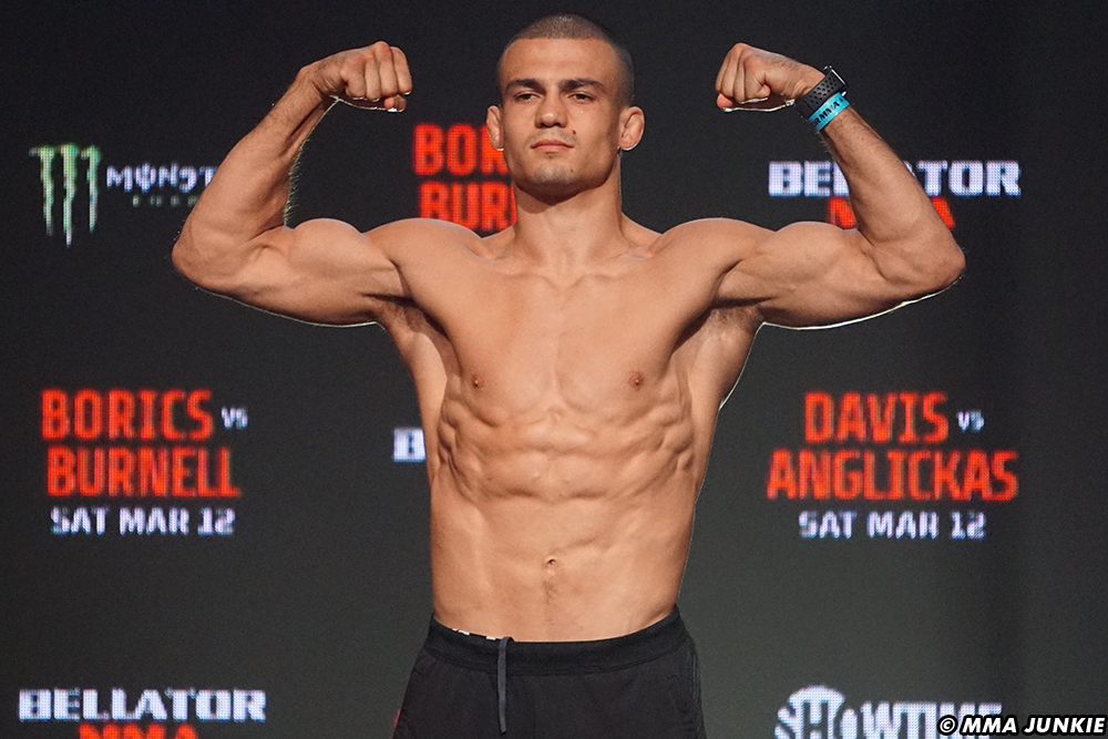 Bellator 276 results: Adam Borics outpoints Mads Burnell in high-paced, five-round striking battle