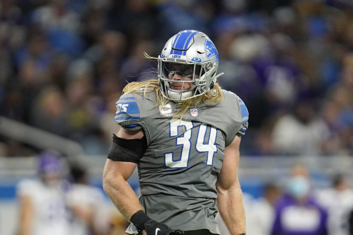 Lions re-sign LB Alex Anzalone, 3 others