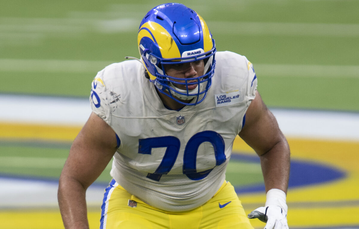 Joe Noteboom feels prepared as Rams’ LT after getting blueprint from Andrew Whitworth