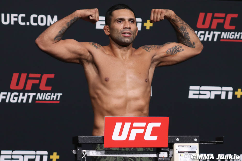Claudio Silva injured, out of UFC London matchup against Gunnar Nelson