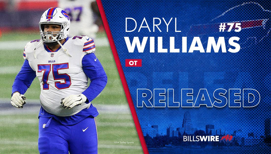 Buffalo Bills release OL Daryl Williams