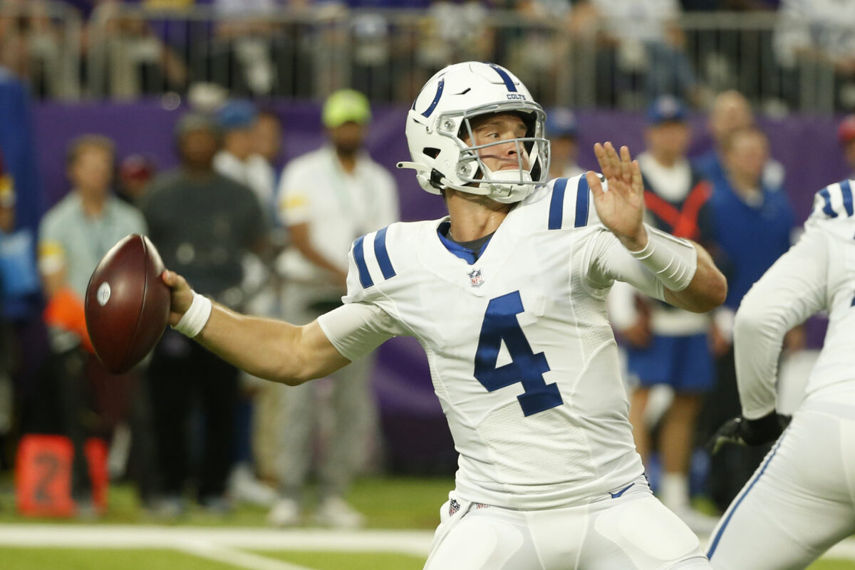 Sam Ehlinger likely to get an opportunity with Colts following Carson Wentz trade