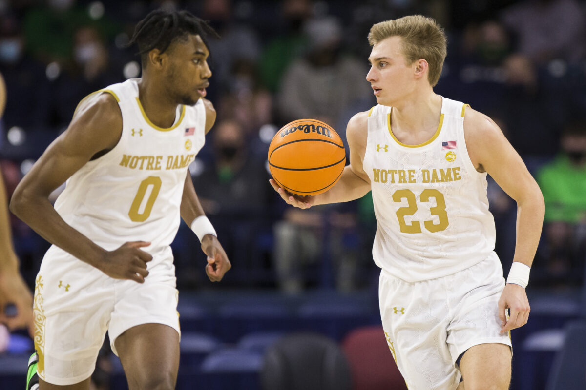 Three Notre Dame players named to All-ACC teams