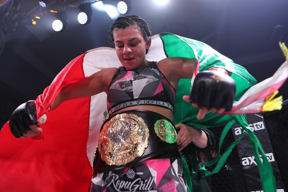 Mexico’s Karina Rodriguez reflects on historic Invicta FC title win: ‘It fills me with pride’