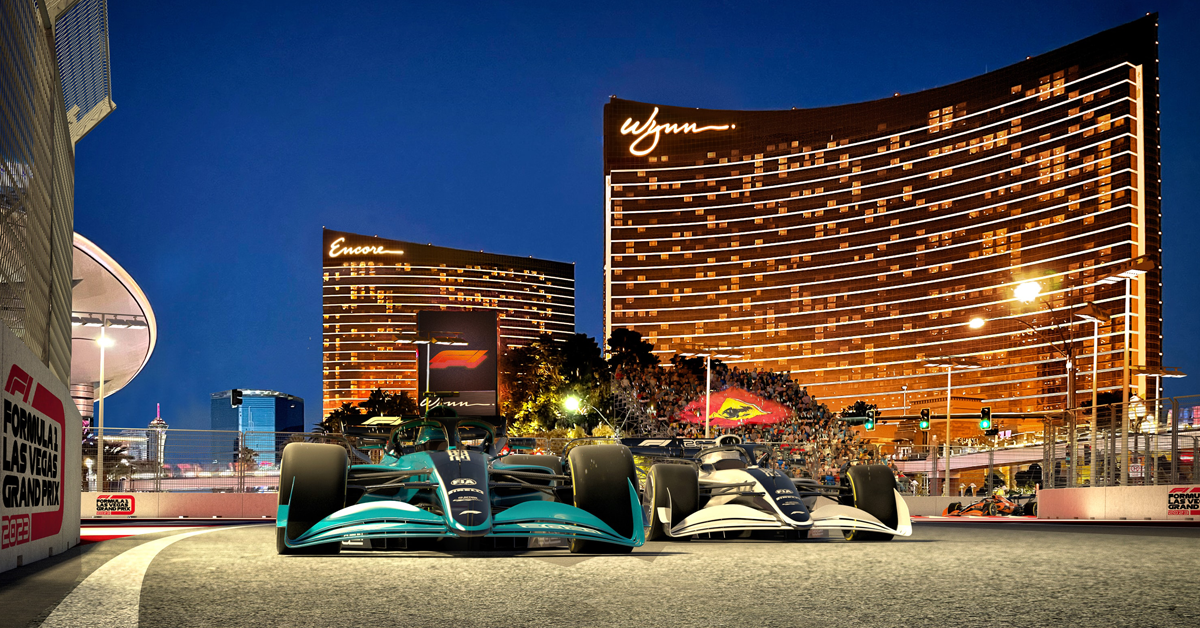 Formula 1 hace impresionante presentación del GP de Las Vegas