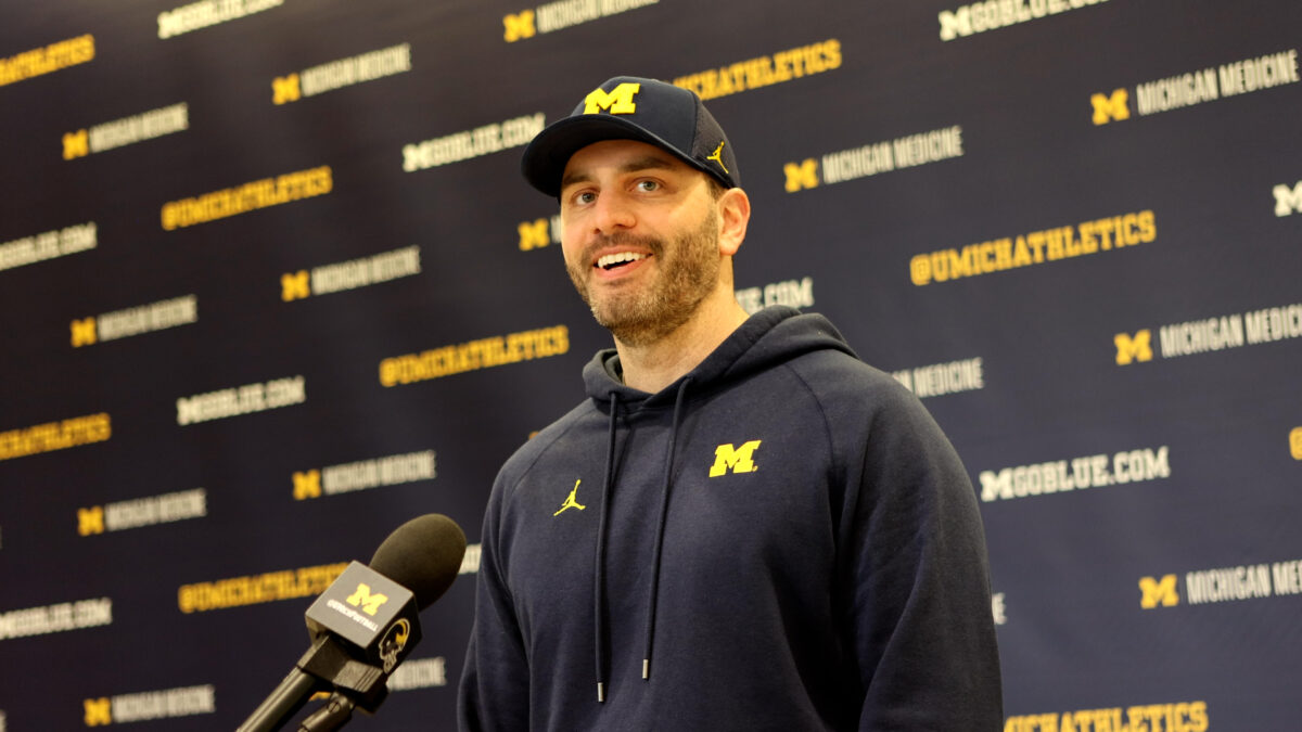 What Matt Weiss said about the Michigan football offense in spring ball
